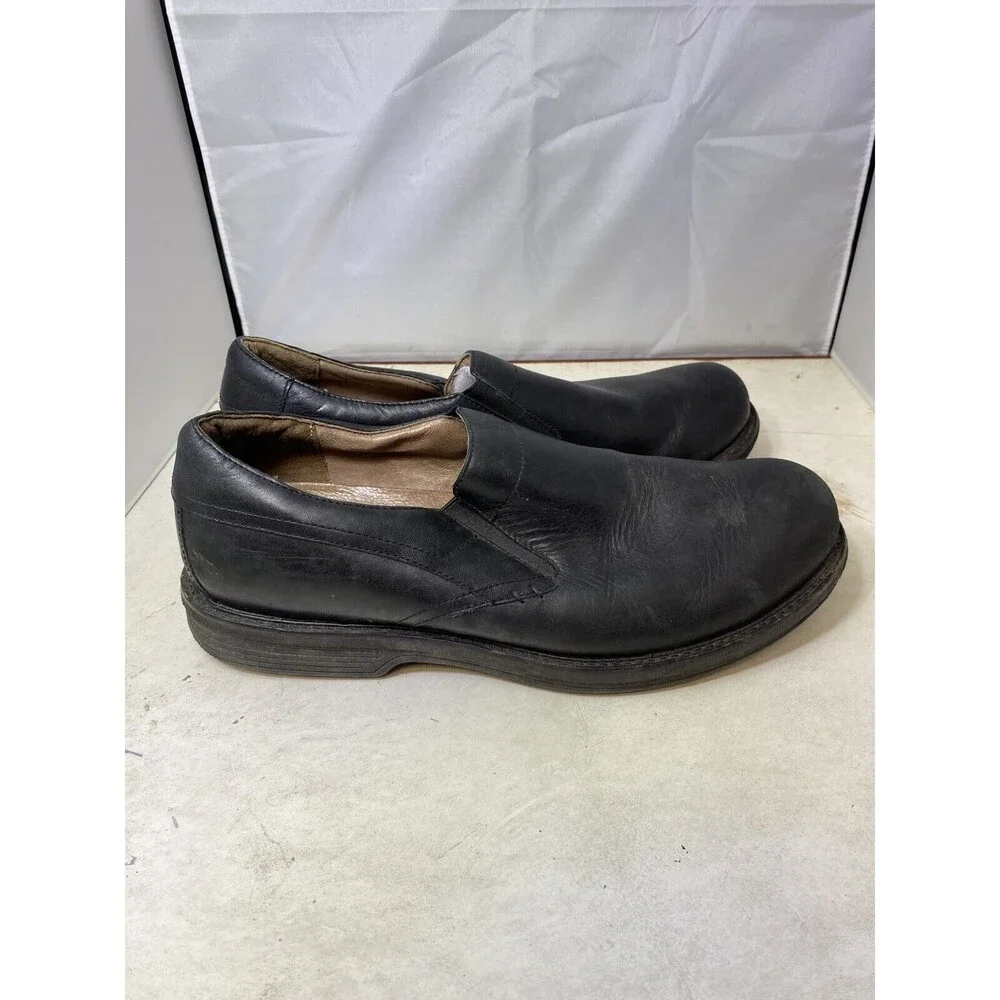 DANSKO JACKSON Men's Loafer Slip On Comfort Shoes Black Leather Size 12.5-13/46